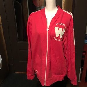 Wisconsin Badger Track Jacket